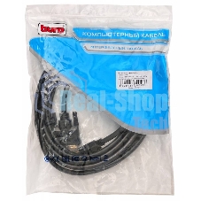 Кабель DVI Buro HDMI19 (m)/DVI-D(m) 5м феррит.кольца позолоченные контакты