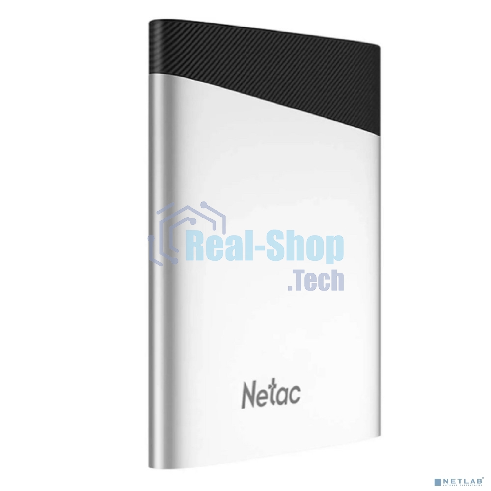 Внешний SSD Netac Z6S, 120 GB, USB 3.2 Gen 2 Type-C, R/W 520/440, серебристый