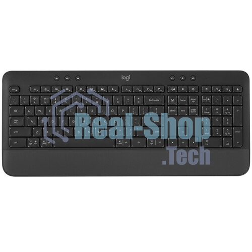 Клавиатура Logitech Signature K650 беспроводная, Bluetooth, радиоканал, чёрный