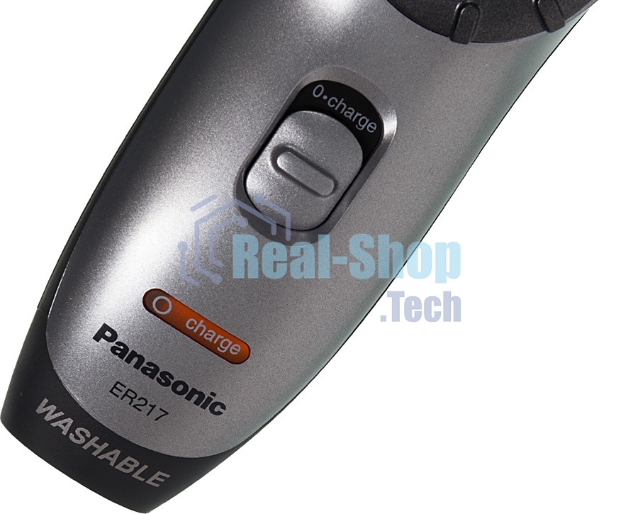 Машинка для стрижки Panasonic ER217S520 серебристый (насадок в компл:1шт)