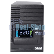Источник бесперебойного питания Powercom Smart King Pro+ SPT-1000-II LCD 800Вт 1000ВА черный