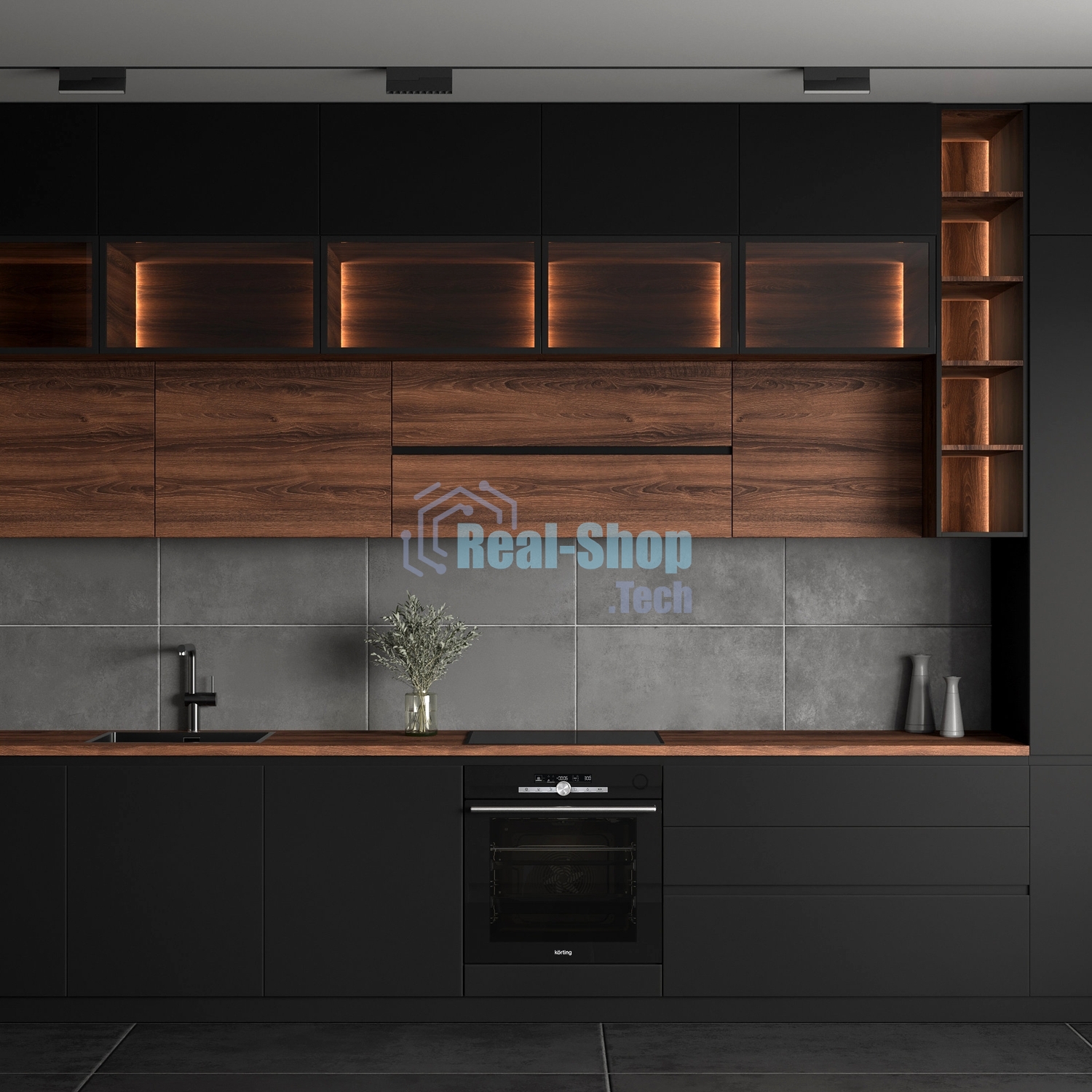 Электрический духовой шкаф Korting OKB 9982 EN ST, встраиваемый