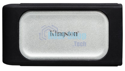 Внешний SSD Kingston XS2000, 2TB, USB 3.2 Gen 2x2 Type-C, R/W 2000/2000, серебристый