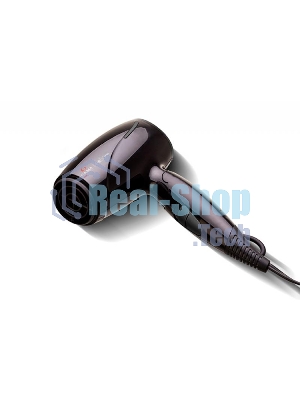 Фен GA.MA GH0201 EOLIC MINI CX черный, 1600 Вт, компактный, ионизация