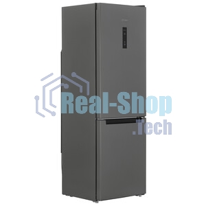 Холодильник Indesit ITS 5180 G серебристый двухкамерный 220/78л морозилка снизу, No Frost