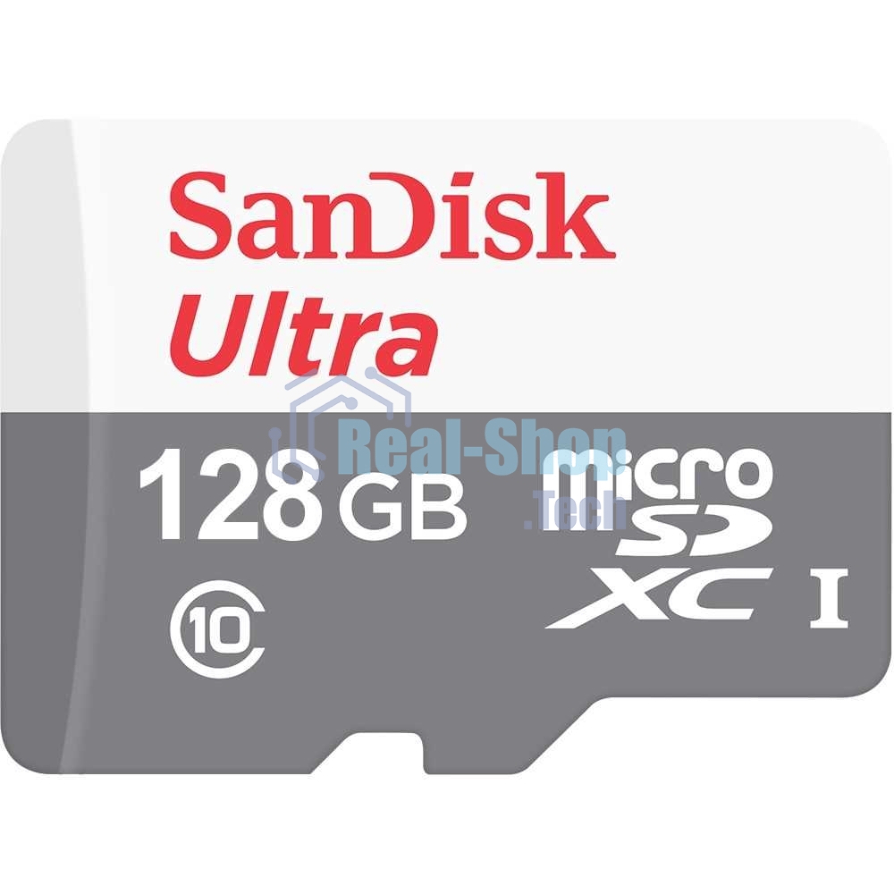 Флеш карта microSD 128Gb SanDisk microSDXC Class 10 Ultra UHS-I 100Mb/s
