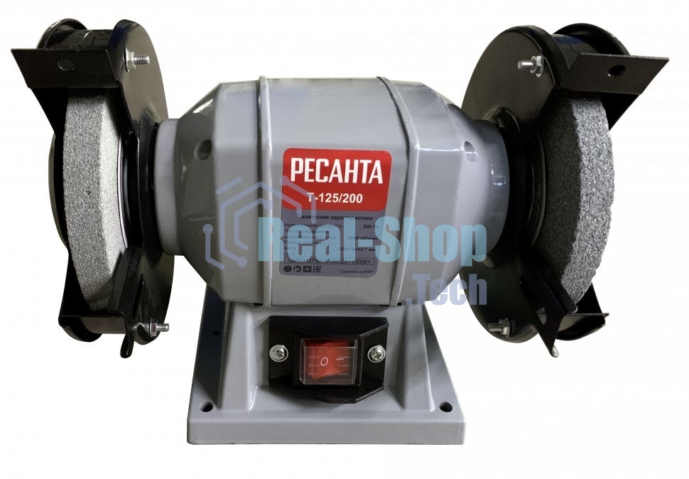 Электроточило Ресанта Т-125/200 200Вт 2950об/мин d=125мм t=16мм