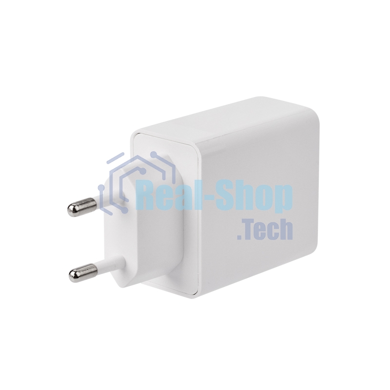 Сетевое зарядное устройство Rexant Type-C + USB 3.0 с Quick charge, белый