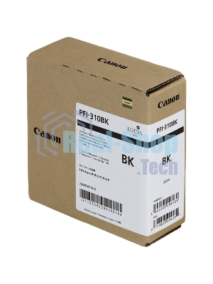 Картридж струйный Canon PFI-310 BK 2359C001 черный (330мл) для Canon TX-2000/TX-3000/TX-4000