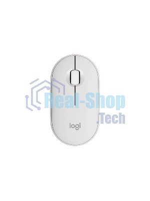 Мышь беспроводная Logitech Pebble 2 M350S белый, 4000 dpi, Bluetooth, кнопки - 3