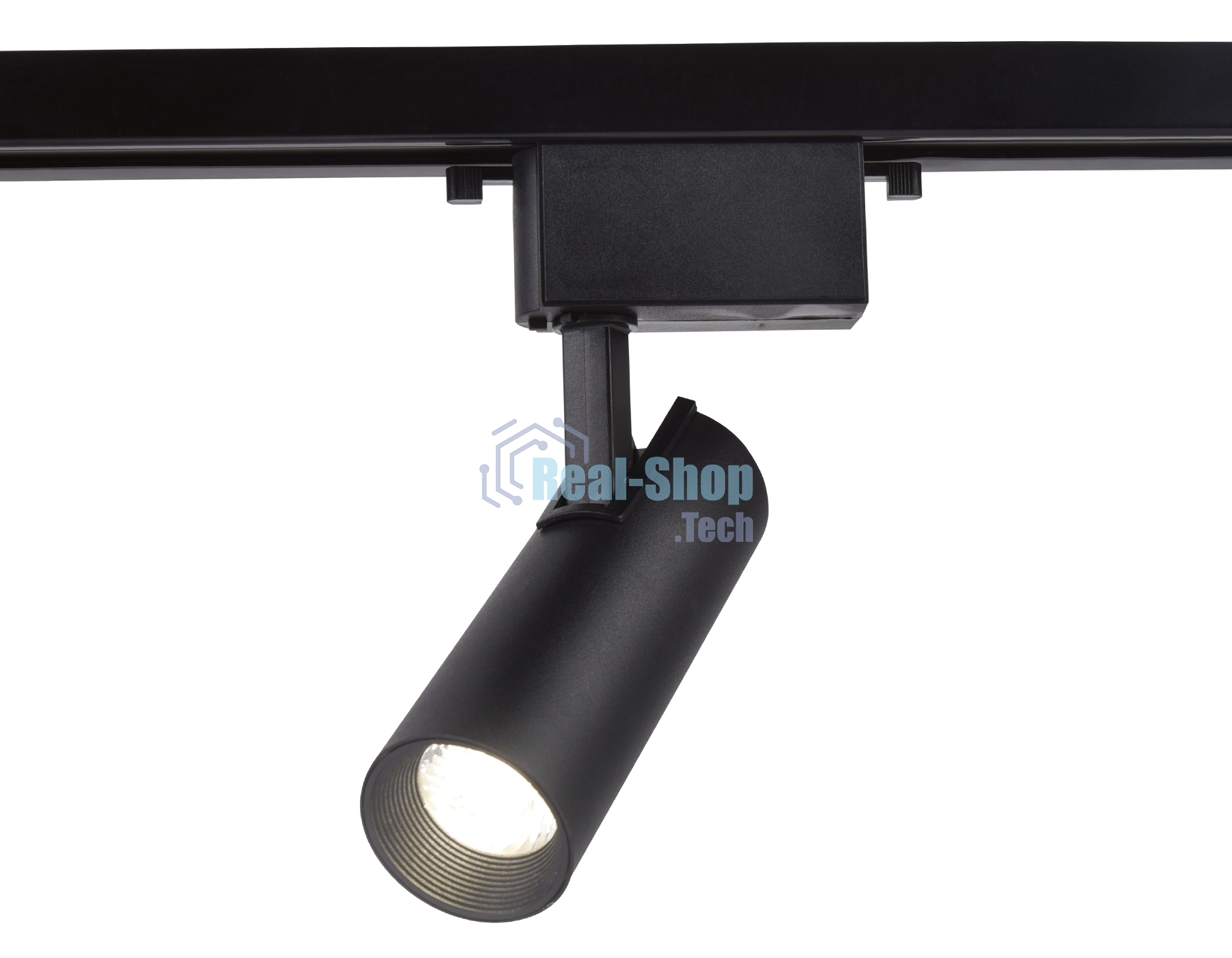 Трековый однофазный светодиодный светильник Ambrella light GL5858 BK черный LED 10W 4200K 24°