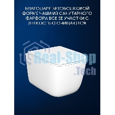Инсталляция с унитазом комплект BAU PRO 6 в 1: унитаз подвесной безободковый торнадо Bau Dream 51х35, быстросъемное сиденье микролифт, кнопка смыва BAU Dream, серый матовый