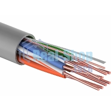 Кабель витая пара PROconnect U/UTP, cat.5e, PVC, 4PR, 24AWG, медный, внутренний, серый, 305 м