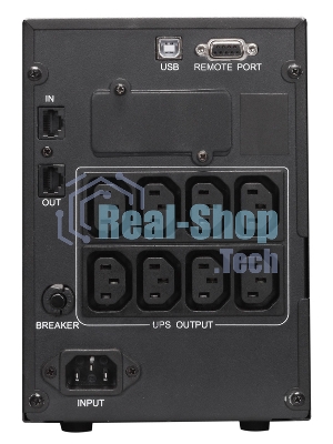 Источник бесперебойного питания Powercom Smart King Pro+ SPT-3000-II LCD 2400Вт 3000ВА черный
