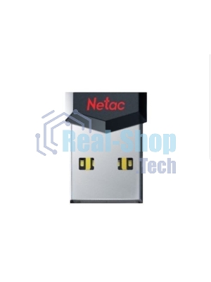 Флешка USB Netac UM81 (NT03UM81N-016G-20BK), 16Gb, USB 2.0, R/W 30/10, черный/красный
