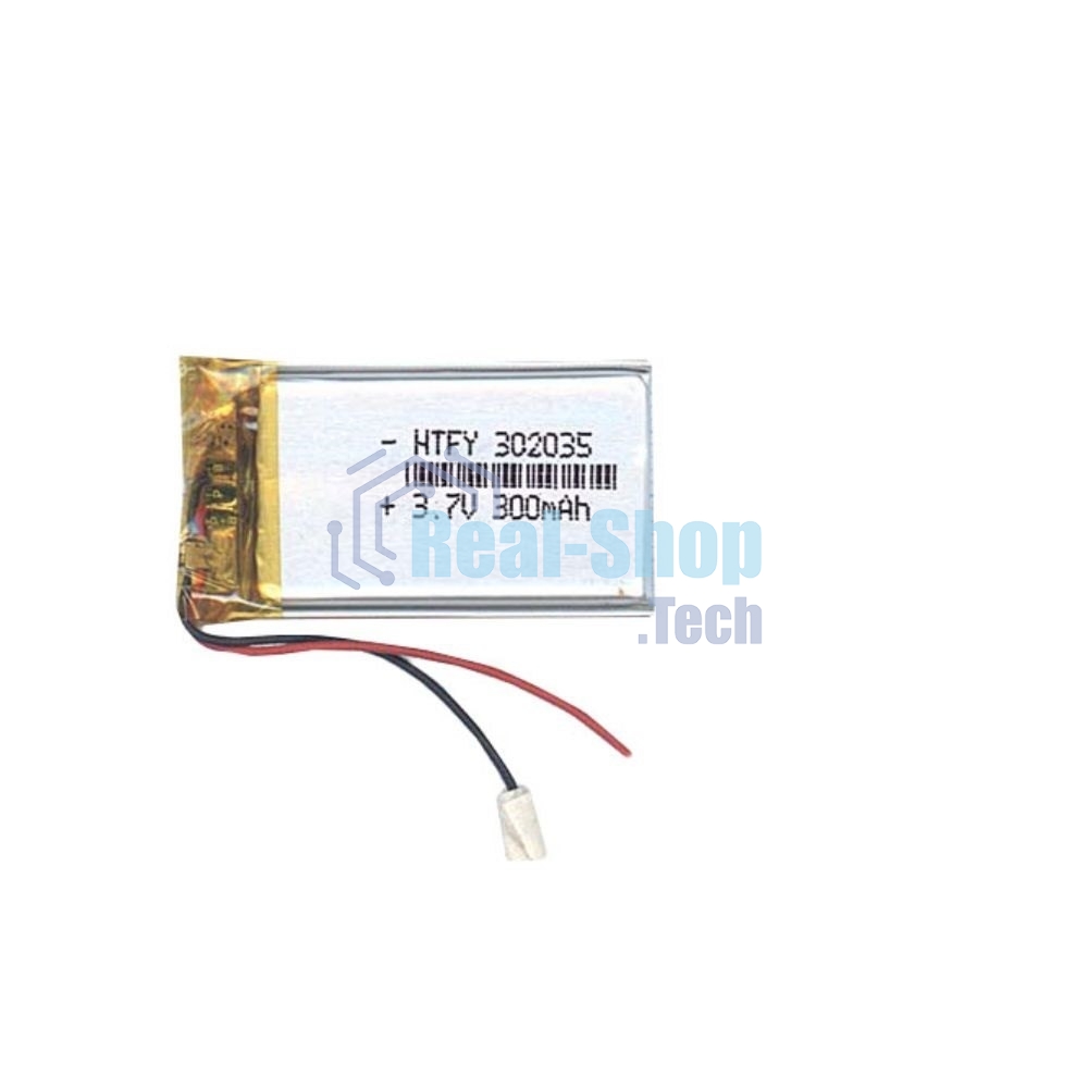 Аккумулятор Li-Pol (батарея) 3x20x35мм 2pin 3.7V/300mAh