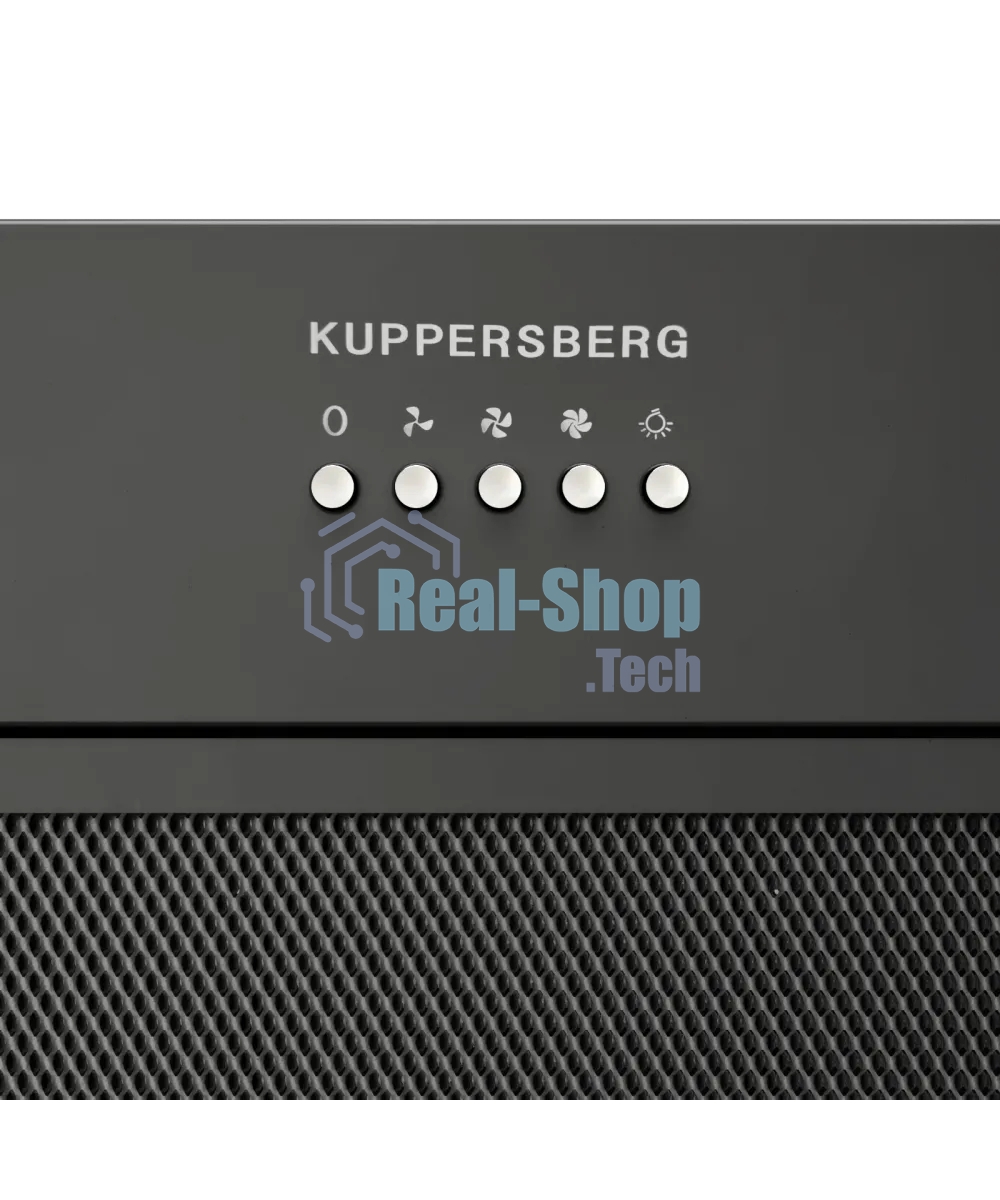 Вытяжка встраиваемая Kuppersberg Inpush 60 B черный, 60 см, 780 куб. м/ч, 62 дБ