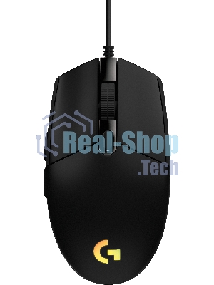 Мышь проводная Logitech G102 LIGHTSYNC черный, 8000 dpi, USB, кнопки - 6