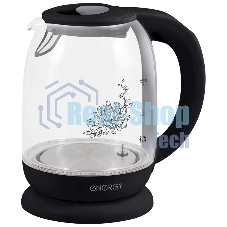 Чайник Energy E-286Т (1.7л) стекло, пластик, металл