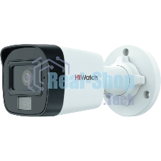 Камера видеонаблюдения аналоговая HiWatch DS-T200A(B) (3.6мм) 3.6-3.6мм HD-TVI цв. корп.:белый