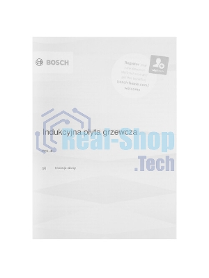 Индукционная варочная поверхность Bosch PVQ61RBB5E, 4 конфорки, с зоной расширения, стеклокерамика, 7400 Вт
