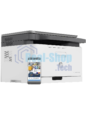 МФУ лазерное HP Color 178nw (4ZB96A), A4, цветной, печ. до 18 стр/мин. (ч/б) до 4 стр/мин. (цвет), 600 x 600 dpi, USB, RJ-45, Wi-Fi, Air Print, Mopria