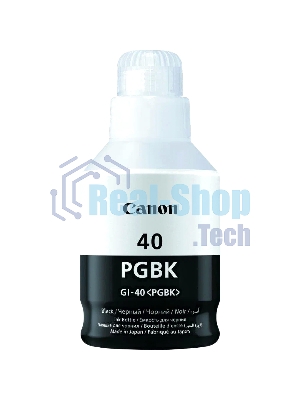 Контейнер с чернилами Canon GI-40 BK для GM2040/G5040/G6040. Черный. 6000 страниц.