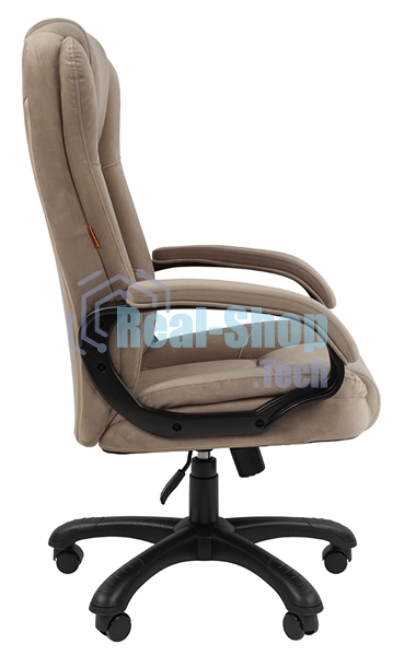 Кресло Chairman Home 600 бежевый, ткань, 120 кг