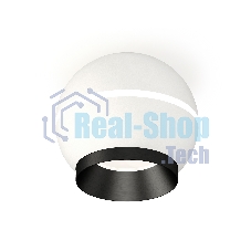 Светильник Ambrella Light XS1101011 SWH/PBK белый песок/черный полированный MR16 GU5.3 LED 3W 4200K (C1101, N7031)