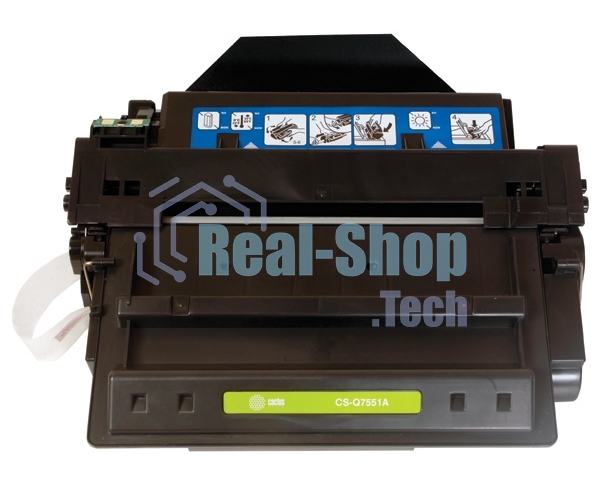 Картридж лазерный Cactus CS-Q7551A черный (6500 стр.) для HP Laser Jet P3005/M3027 mfp/M3035 mfp.