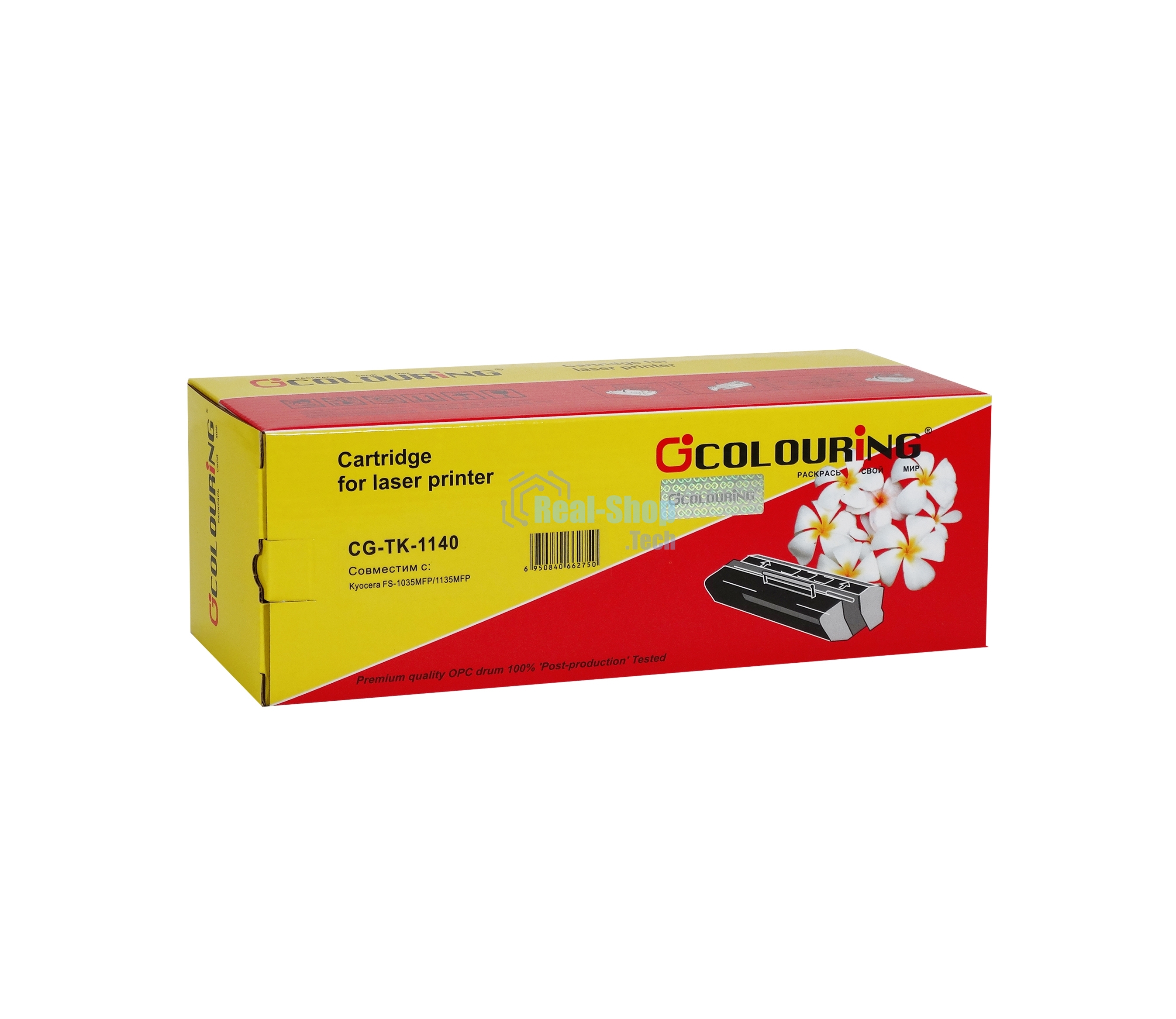 Картридж лазерный Colouring CG-TK-1140 черный (7200 стр.) для Kyocera FS-1035MFP/FS-1035MFP/DP/FS-1035MFP/L/KYM FS-1135MFP/ECOSYS M2035dn/M2535dn