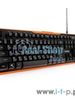 Клавиатура Гарнизон GK-320G проводная, USB Type-A, чёрный