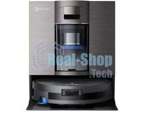 Робот-пылесос Ecovacs Deebot X11 OmniCyclone черный/коричневый, 6400 мА*ч Li-Ion, уборка сухая/влажная, пылесборник контейнер 0.22 л