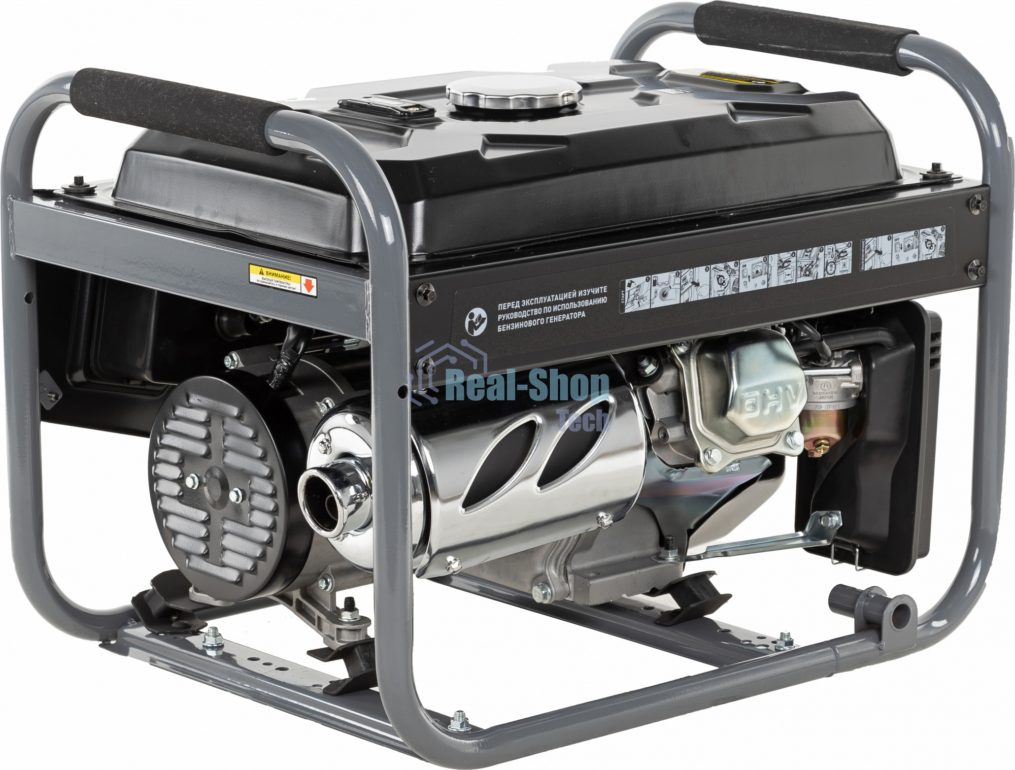 Электрогенератор бензиновый Carver PPG-2500А, 2.3 кВт, 67 дБ, 40 кг