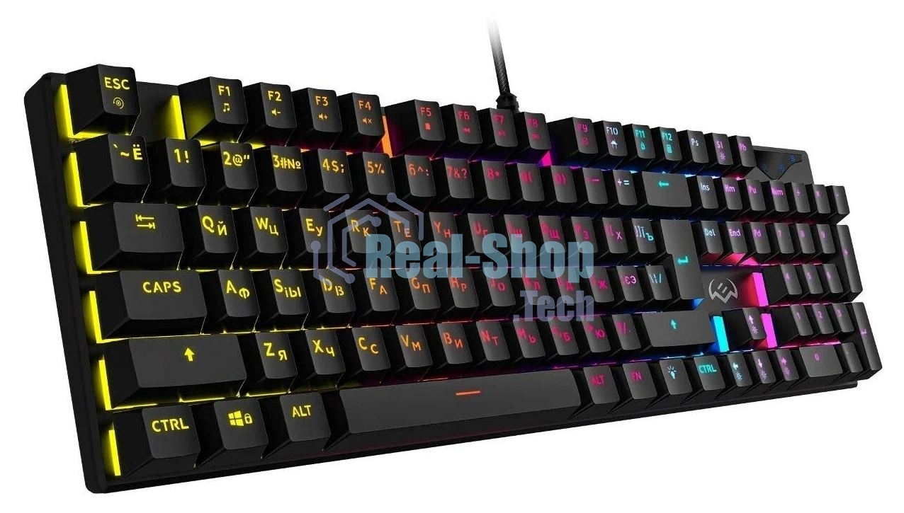 Клавиатура SVEN KB-G9300 проводная, USB Type-A, чёрный