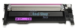 Картридж лазерный HP W2073A (HP 117A) пурпурный для HP Color Laser 150/170 700 страниц.