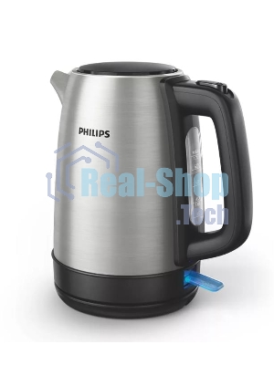 Чайник электрический Philips HD9350/90, 1,7 л, 2200 Вт, световой индикатор, функция автовыключения, индикатор уровня воды