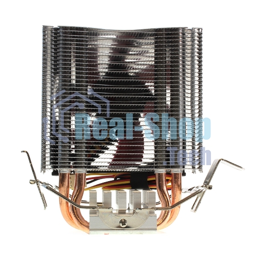 вентилятор CROWN Кулер для процессора CM-92 (Для Intel и AMD, TDP до 95 Ватт, 2шт. медных теплопроводных трубок, Гидродинамическии подшипник, Размер: 117*79*113 мм)