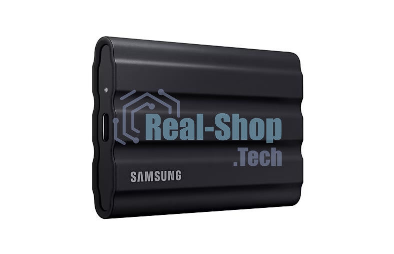 Внешний SSD Samsung T7 Shield, 2TB, USB 3.2 Gen 2 Type-C, R/W 1050/1000, черный