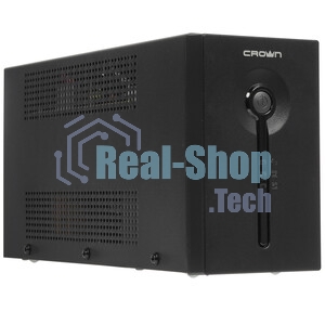 Источник бесперебойного питания Crown CMU-SP650COMBO/650 ВА/390 Вт/2 х CEE 7 (евророзетка), 3 x IEC 320 C13 (компьютерная)
