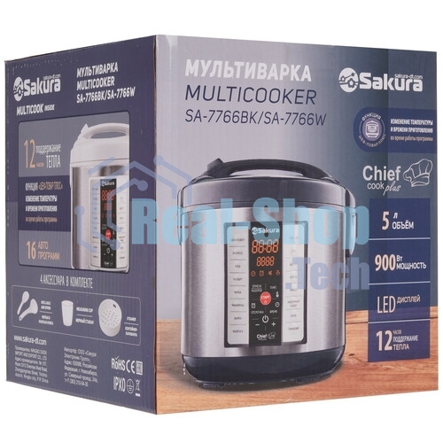 Мультиварка Sakura SA-7766BK