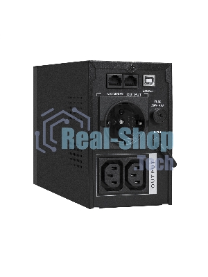 Источник бесперебойного питания ExeGate SpecialPro Smart LLB-900.LCD.AVR.1SH.2C13.RJ.USB 900VA/500W, LCD, AVR, 1*Schuko+2*C13, RJ45/11,USB, металлический корпус, черный