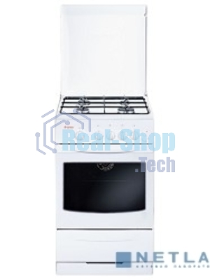 Плита газовая Gefest ПГ 3200-06 белый, конфорок 4 шт, духовка 42 л, 50 см x 85 см x 57 см