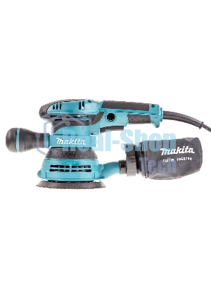 Эксцентриковая шлифовальная машина Makita BO5041 ЭШМ,300Вт,ф125мм,4000-12000об\м,ампл-2.8мм,1.4кг,кор,п\сборник,доп.рукоятка