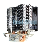 вентилятор CROWN Кулер для процессора CM-92 (Для Intel и AMD, TDP до 95 Ватт, 2шт. медных теплопроводных трубок, Гидродинамическии подшипник, Размер: 117*79*113 мм)