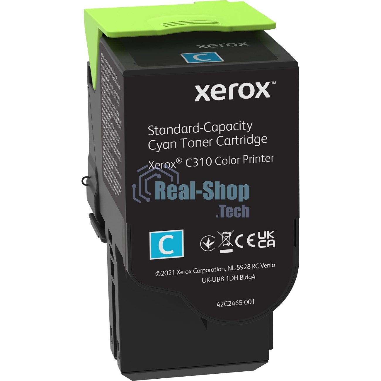 Картридж лазерный Xerox C310 голубой 2K (006R04361)