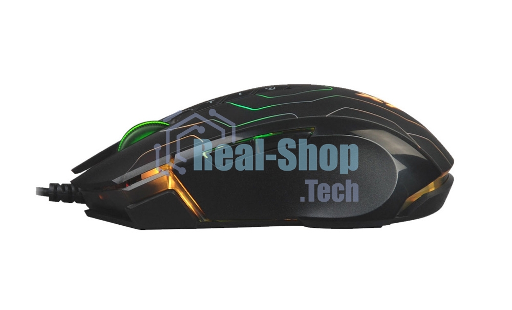 Мышь проводная A4Tech X89 Maze черный, 2400 dpi, USB, кнопки - 8