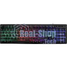 Клавиатура проводная Defender Arx GK-196L RU, USB, черный