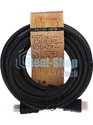 Кабель цифровой TV-COM HDMI19M to HDMI19M, V1.4+3D, 7.5m CG150S-7.5M
