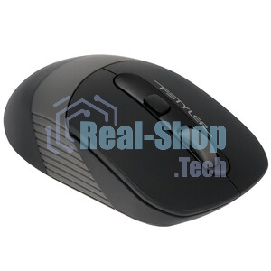 Мышь беспроводная A4Tech Fstyler FG10 черный/серый, 2000 dpi, радиоканал, USB, кнопки - 4